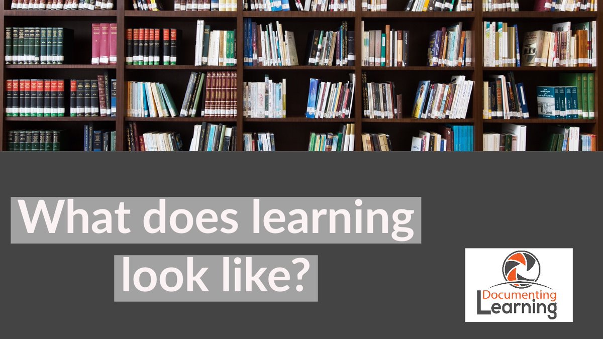 What does learning look like? Some thoughts by Itsallaboutart https://t.co/THITqdix0Q https://t.co/zqbJYkrC2F
